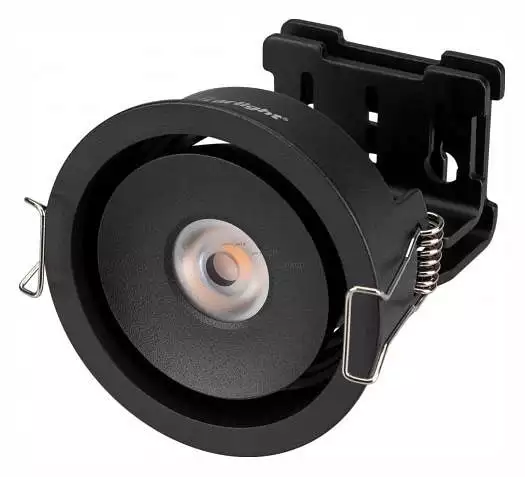 Встраиваемый светильник Arlight CL-SIMPLE-R78-9W Warm3000 (BK, 45 deg) 028147 0_ARLT_028147.webp big