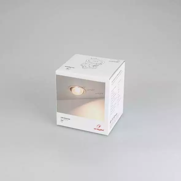 Встраиваемый светильник Arlight CL-SIMPLE-R78-9W Warm3000 (BK, 45 deg) 028147 1_ARLT_028147.webp big
