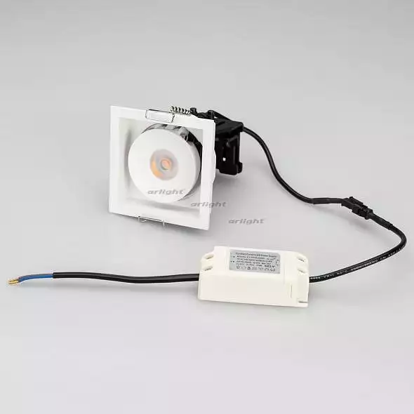 Встраиваемый светильник Arlight CL-SIMPLE-S80x80-9W Day4000 (WH, 45 deg) 028148 4_ARLT_028148.webp big