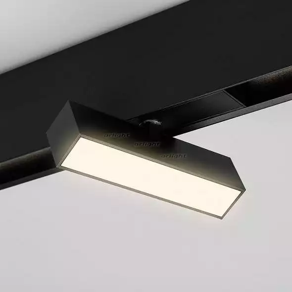 Светильник на штанге Arlight MAG-FLAT-FOLD-45-S205-6W Day4000 (BK, 100 deg, 24V) 026988 5_ARLT_026988.webp big