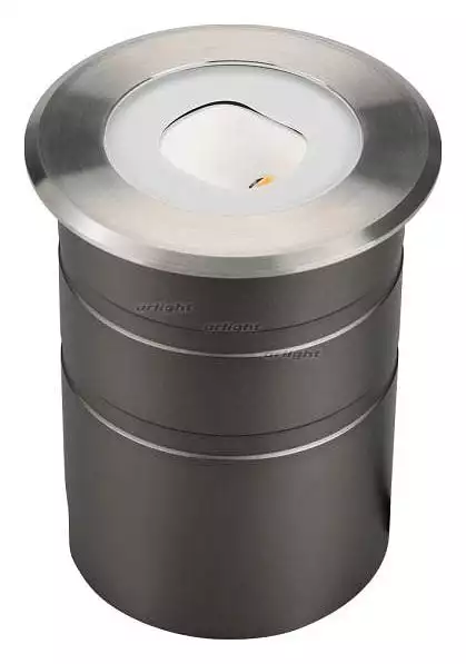 Встраиваемый в дорогу светильник Arlight LTD-GROUND-TILT-R80-9W Warm3000 (SL, 60 deg, 230V) 024950 0_ARLT_024950.webp big