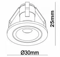 Встраиваемый светильник Deko-Light Punto Lumi 565172 1_DKL_565172.webp small