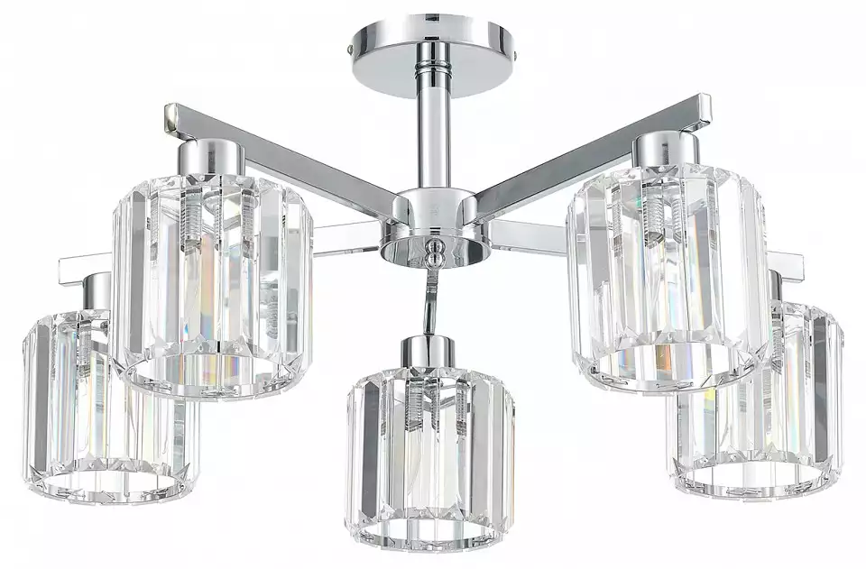 Люстра на штанге Escada Adorn 692/5P (Chrome) 0_ESC_692_5P_Chrome.webp big