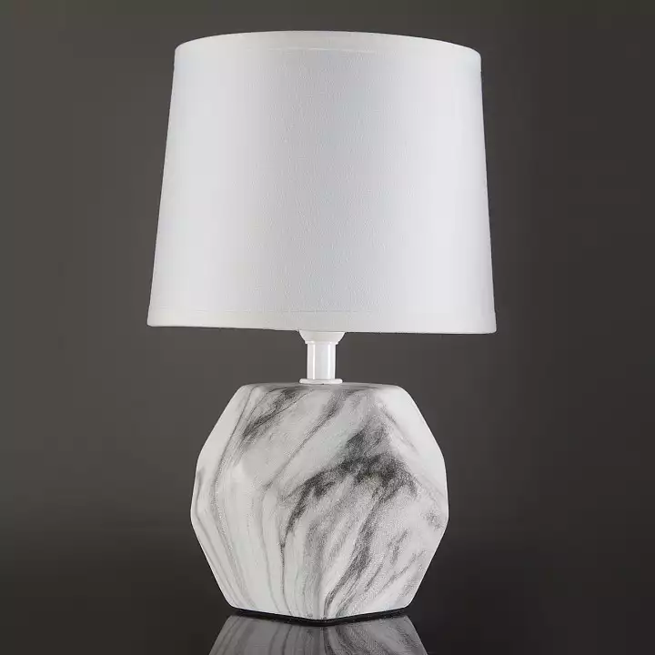 Настольная лампа декоративная Escada Marble 10163/T White 1_ESC_10163_T_White.webp big