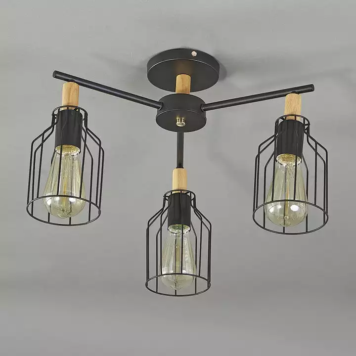 Люстра на штанге Escada Texas 469/3PL Black 1_ESC_469_3PL_Black.webp big