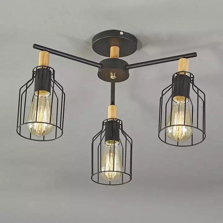 Люстра на штанге Escada Texas 469/3PL Black 2_ESC_469_3PL_Black.webp big