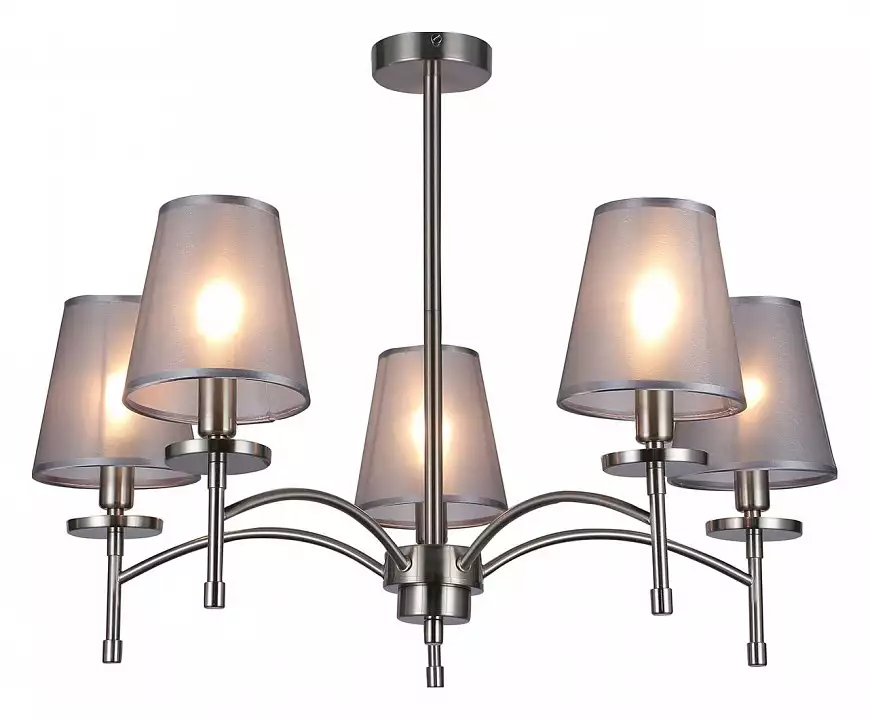 Люстра на штанге Escada Faith 694/5PL Nickel 0_ESC_694_5PL_Nickel.webp big