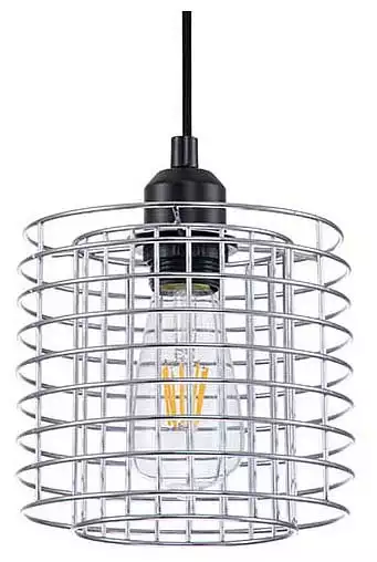 Подвесной светильник Escada Grid 10190/1S Chrome 0_ESC_10190_1S_Chrome.webp big