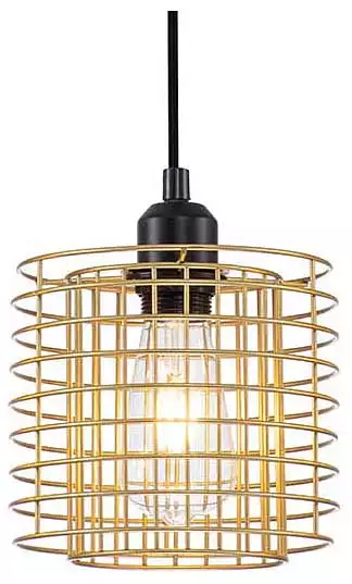 Подвесной светильник Escada Grid 10190/1S Gold 0_ESC_10190_1S_Gold.webp big