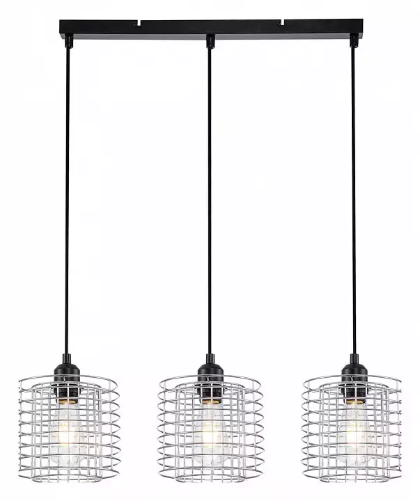 Подвесной светильник Escada Grid 10190/3S Chrome 1_ESC_10190_3S_Chrome.webp big