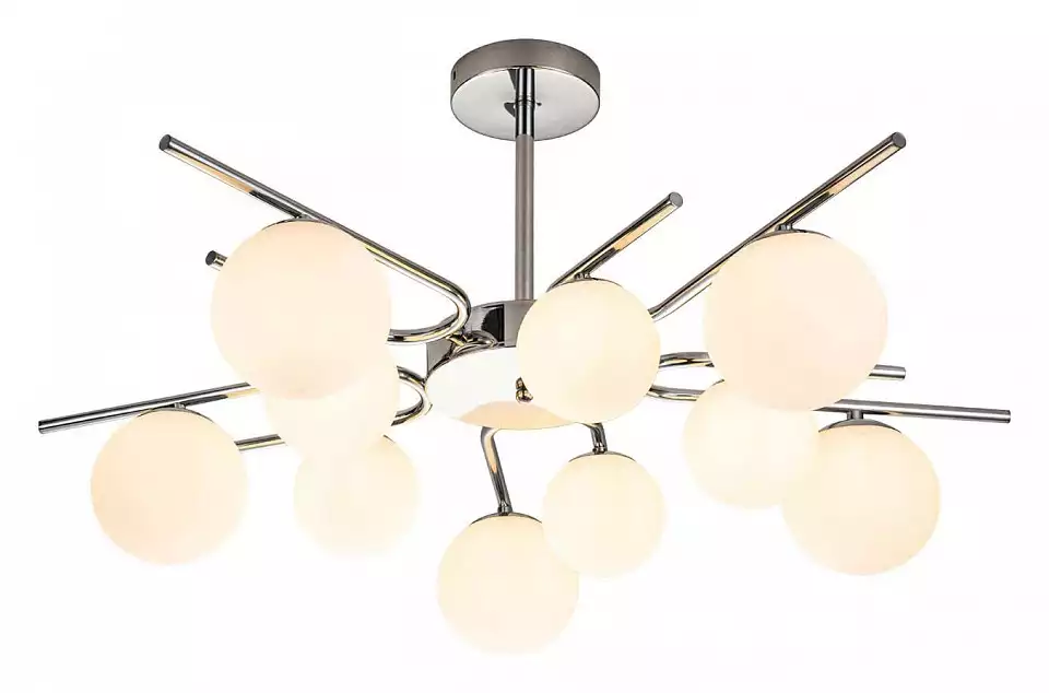 Люстра на штанге Escada Sphere 642/10P Silver 1_ESC_642_10P_Silver.webp big