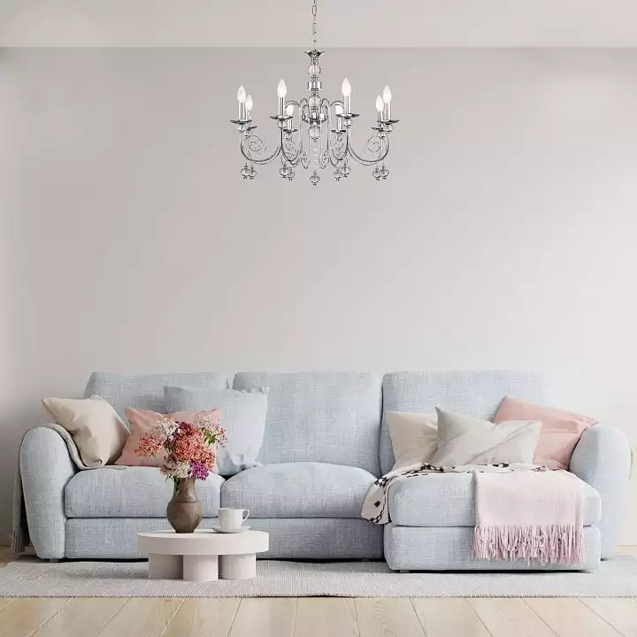 Подвесной светильник Escada Shine 678/8PL Chrome 3_ESC_678_8PL_Chrome.webp big
