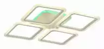 Потолочная люстра EVOLED Qutro SLE200452-04RGB 3_SLE200452-04RGB.webp small