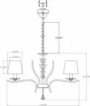Подвесная люстра Moderli Silvestor V2551-5P 1_MD_V2551-5P.webp small