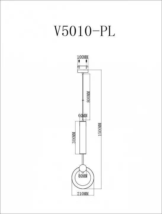 Подвесной светильник Moderli Richard V5010-PL 3_MD_V5010-PL.webp big