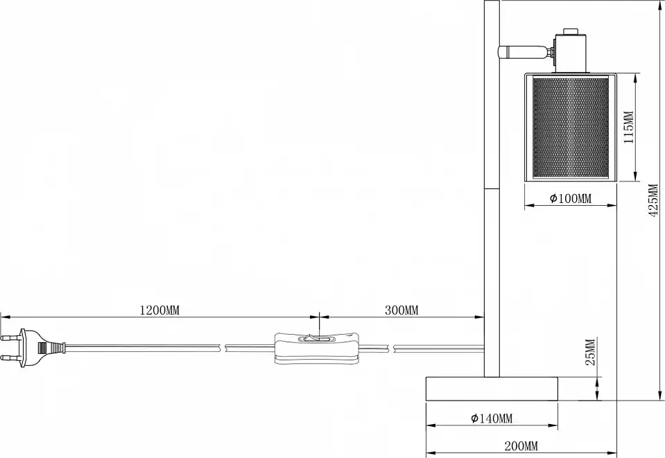 Настольная лампа декоративная Moderli Suspent V3060-1T 4_MD_V3060-1T.webp big