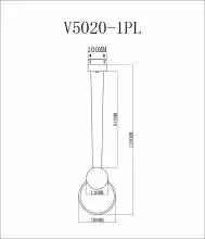 Подвесной светильник Moderli Yumi V5020-1PL 3_MD_V5020-1PL.webp small