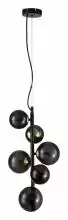 Подвесная люстра Indigo Molecola 11018/6P Black 1_INDG_V000197.webp small