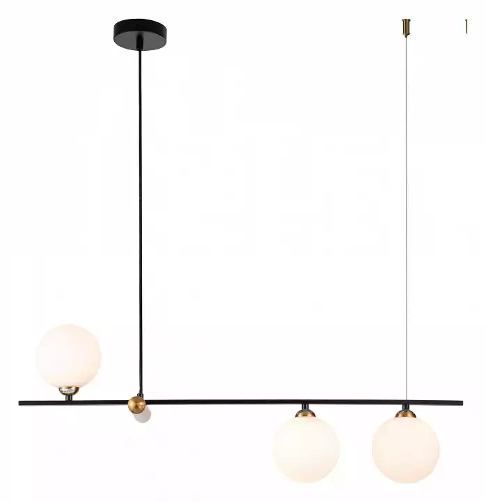 Подвесной светильник Indigo Opaco 11015/3P Black 2_INDG_V000152.webp big