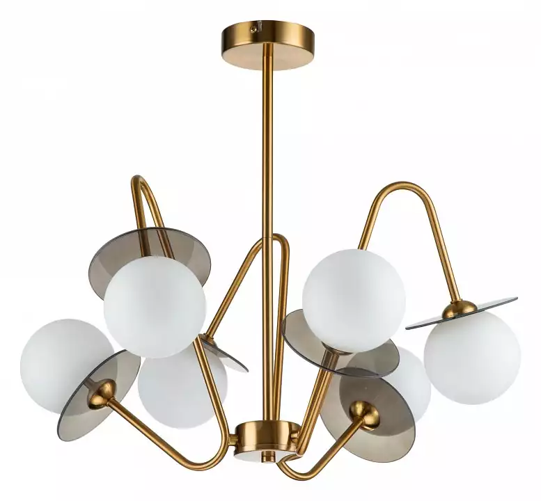 Люстра на штанге Indigo Jazz 11020/6R Brass 0_INDG_V000165.webp big