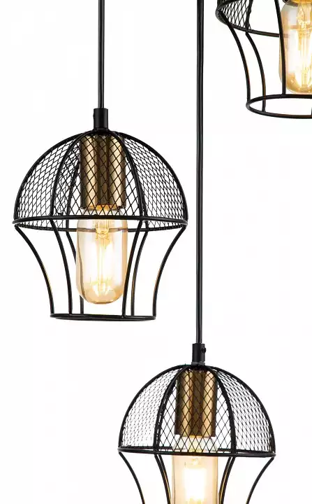 Подвесной светильник Indigo Pallo 10011/3P Black 2_INDG_V000187.webp big