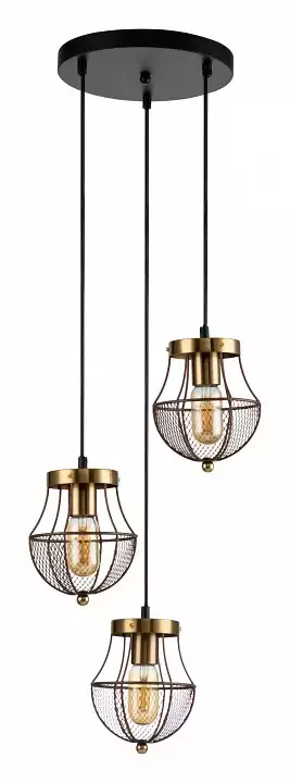 Подвесной светильник Indigo Pallo 10011/3P Gold 0_INDG_V000189.webp big