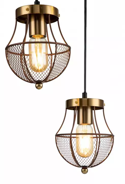 Подвесной светильник Indigo Pallo 10011/3P Gold 2_INDG_V000189.webp big