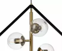 Подвесная люстра Indigo Faccetta 13005/A/4P Black 3_INDG_V000106.webp small