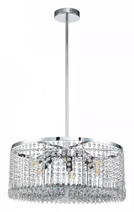 Люстра на штанге Indigo Sfarzo 12005/6R Chrome 0_INDG_V000278.webp big