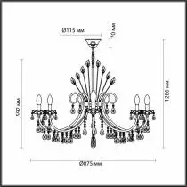Подвесная люстра Odeon Light Versia 4977/10 5_OD_4977_10.webp small