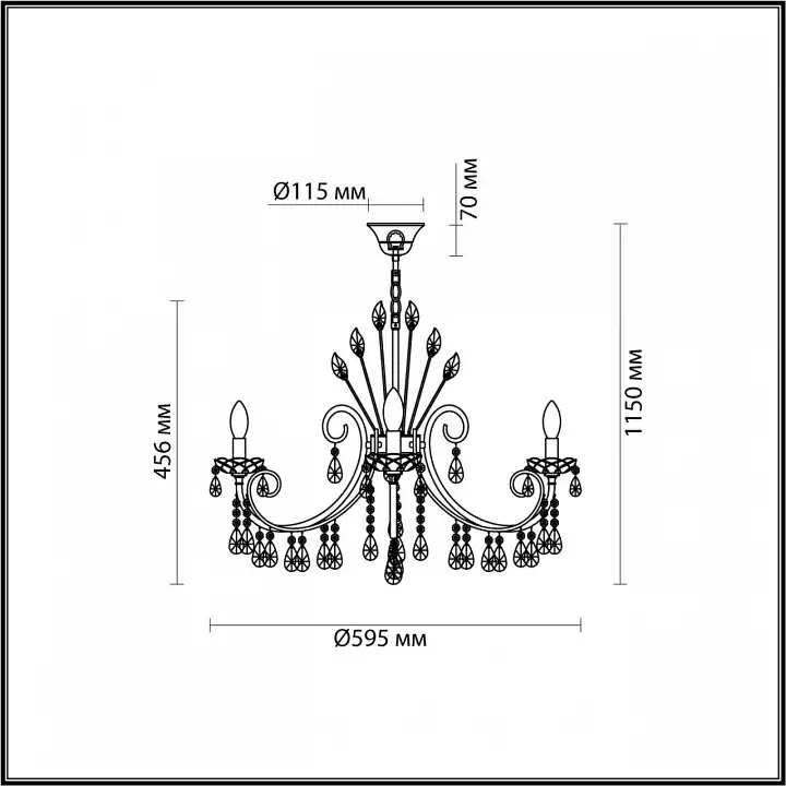 Подвесная люстра Odeon Light Versia 4977/6 5_OD_4977_6.webp big