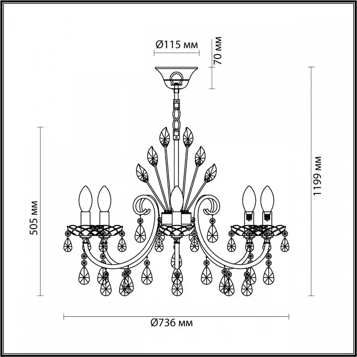 Подвесная люстра Odeon Light Versia 4977/8 5_OD_4977_8.webp big