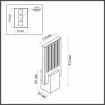 Бра Odeon Light Ricci 4362/5WL 3_OD_4362_5WL.webp small