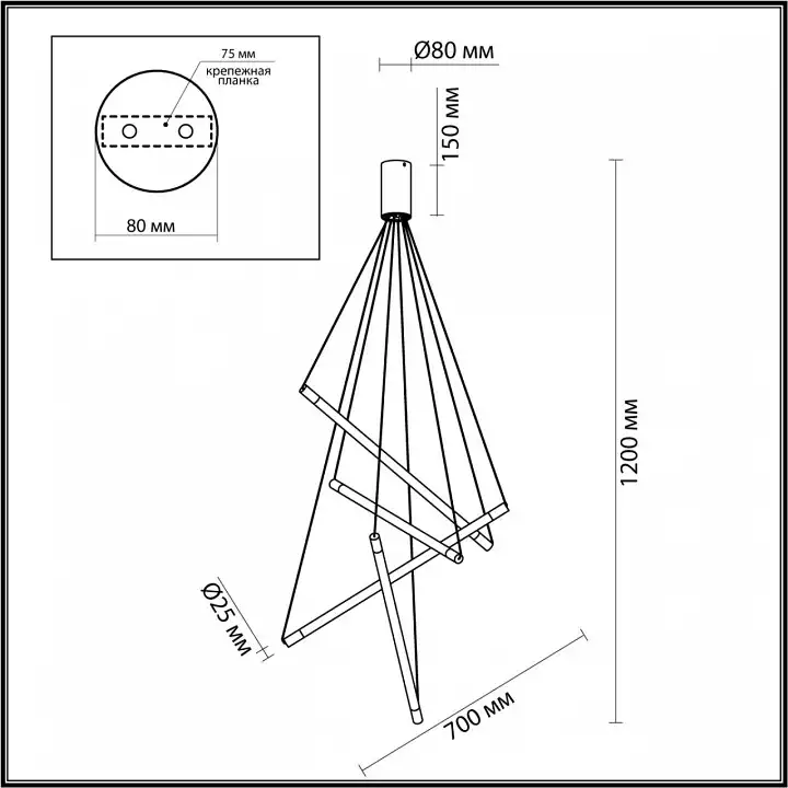 Подвесной светильник Odeon Light Sparky 4369/40L 3_OD_4369_40L.webp big