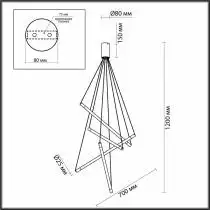 Подвесной светильник Odeon Light Sparky 4369/40L 3_OD_4369_40L.webp small