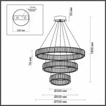Подвесной светильник Odeon Light Vekia 5015/88L 3_OD_5015_88L.webp small