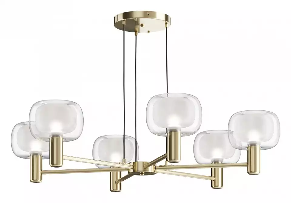 Подвесная люстра Maytoni Vision MOD411PL-06G 1_MY_MOD411PL-06G.webp big