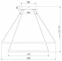 Подвесной светильник Eurosvet Collars 90264/2 черный 4_EV_a058973.webp small