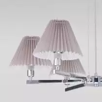Подвесная люстра Eurosvet Peony 60136/6 хром/серый 5_EV_a059038.webp small