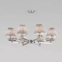 Подвесная люстра Eurosvet Peony 60136/8 хром/серый 1_EV_a059039.webp small