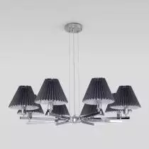 Подвесная люстра Eurosvet Peony 60136/8 хром/графит 1_EV_a059042.webp small