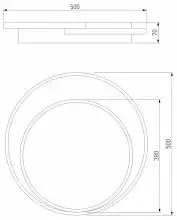 Накладной светильник Eurosvet Jeremy 90251/1 черный 3_EV_a057125.webp small