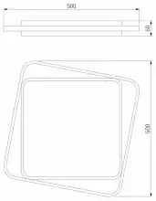 Накладной светильник Eurosvet Jeremy 90252/1 черный 4_EV_a057126.webp small