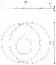 Накладной светильник Eurosvet Caroline 90256/1 белый 5_EV_a057130.webp small