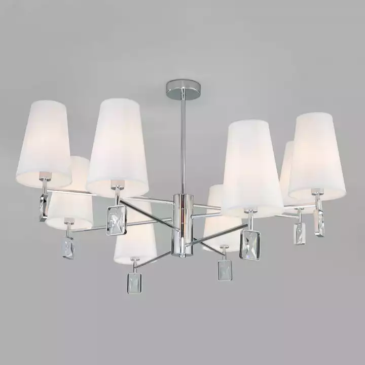 Люстра на штанге Eurosvet Milazzo 60137/8 хром 1_EV_a060126.webp big