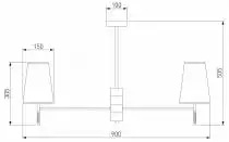 Люстра на штанге Eurosvet Milazzo 60137/8 хром 2_EV_a060126.webp small