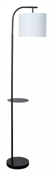 Торшер Arte Lamp с подсветкой Connor A4053PN-1BK 0_AR_A4053PN-1BK.webp big