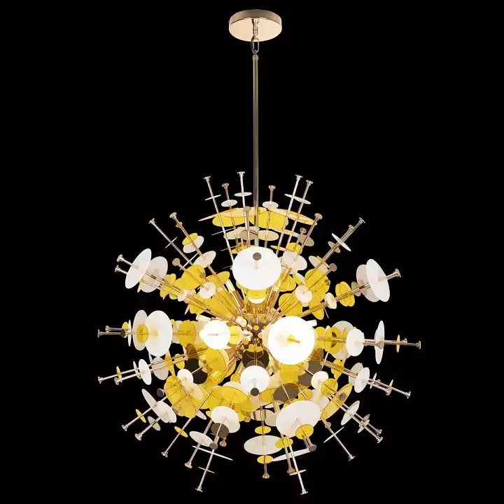Люстра на штанге Loft it Avenir 10137/720 Gold 1_LF_10137_720_Gold.webp big