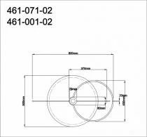 Накладной светильник Velante 461 461-001-02 1_VE_461-001-02.webp small