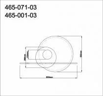 Накладной светильник Velante 465 465-071-03 1_VE_465-071-03.webp small